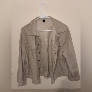 Tan Corduroy Jacket